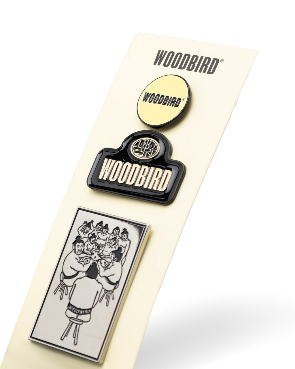 WOODBIRD - WBPIN HA VINTO I BADGE