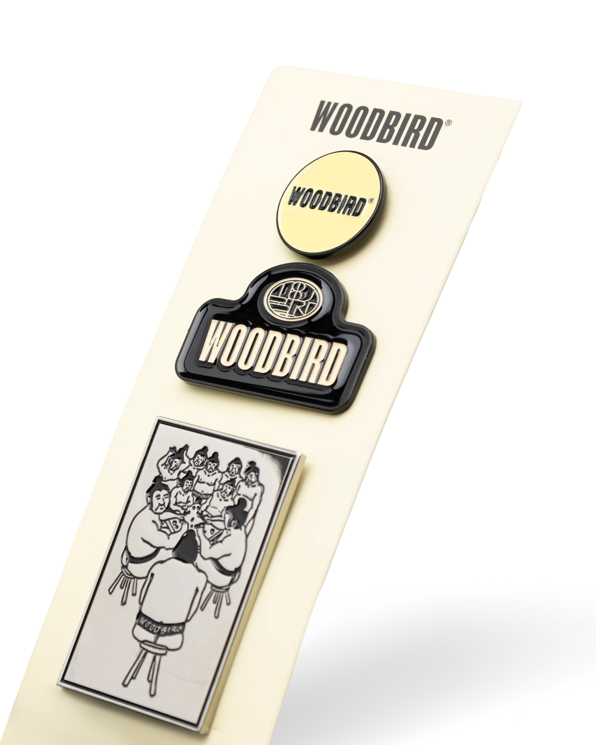 WOODBIRD - WBPIN HA VINTO I BADGE