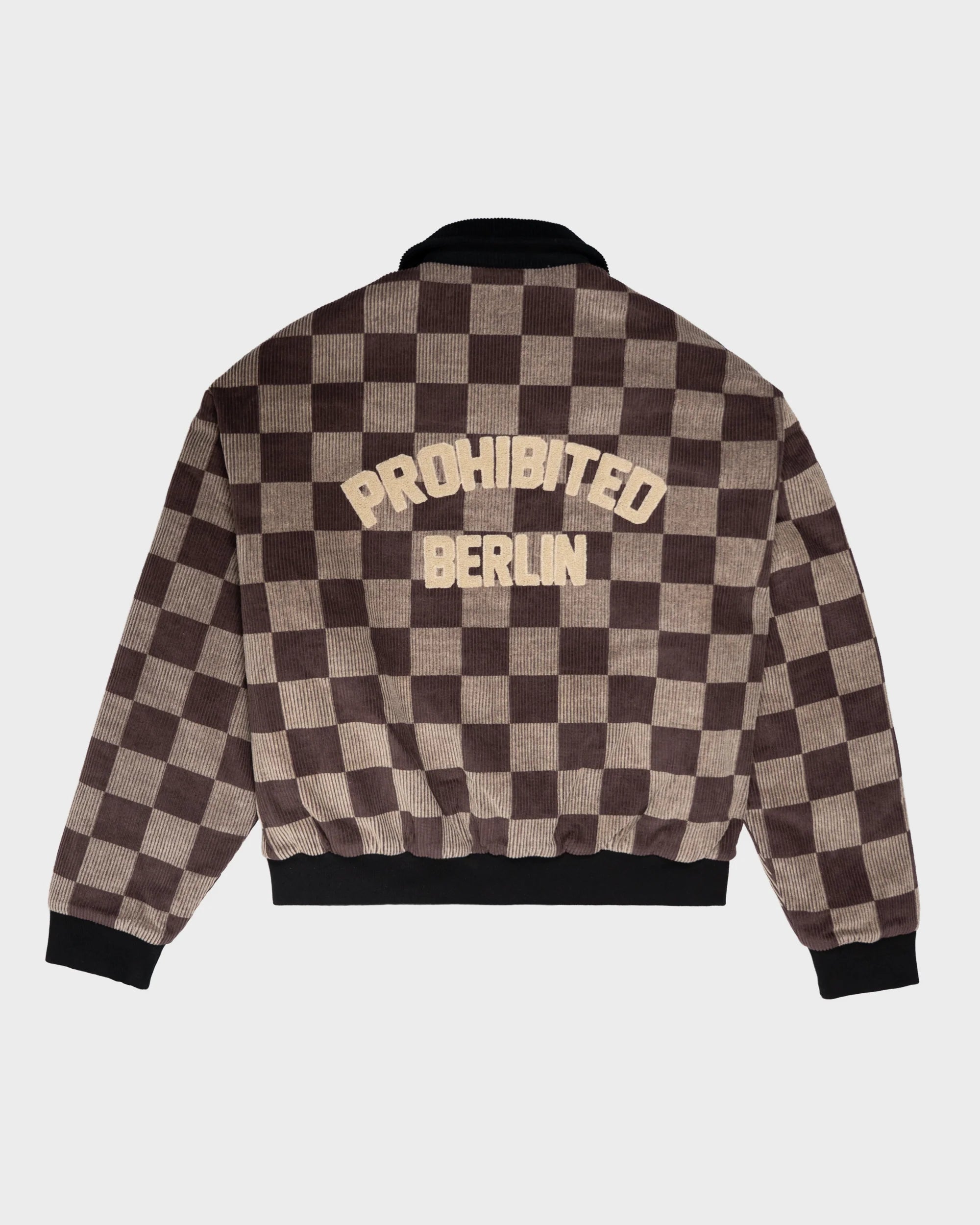 PROHIBITED - Intercooler Bomber Jacket Brown
