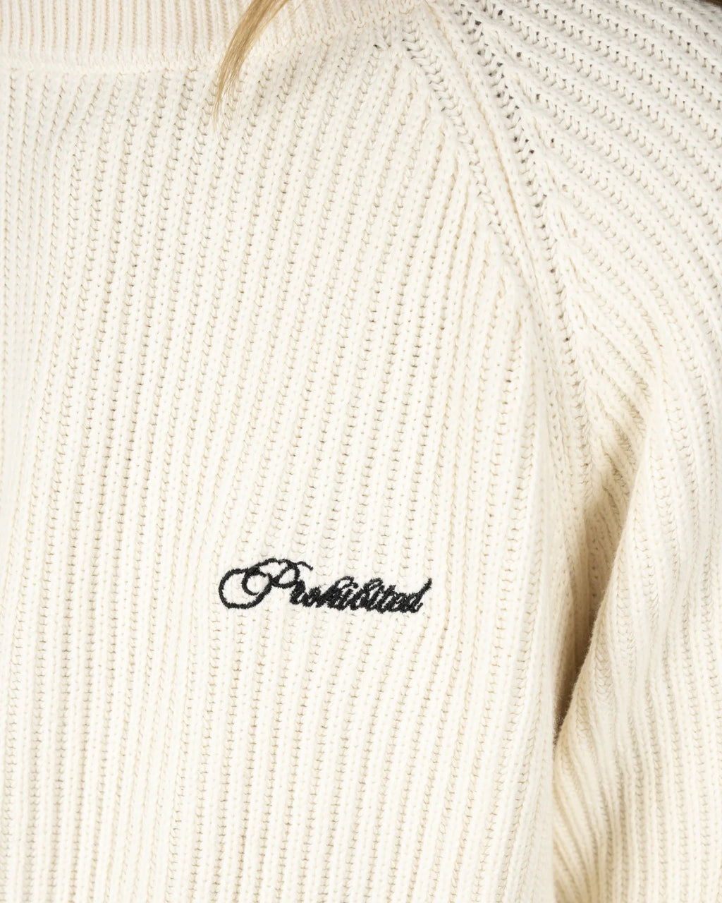 PROHIBITED - Campus Knit Sweater
