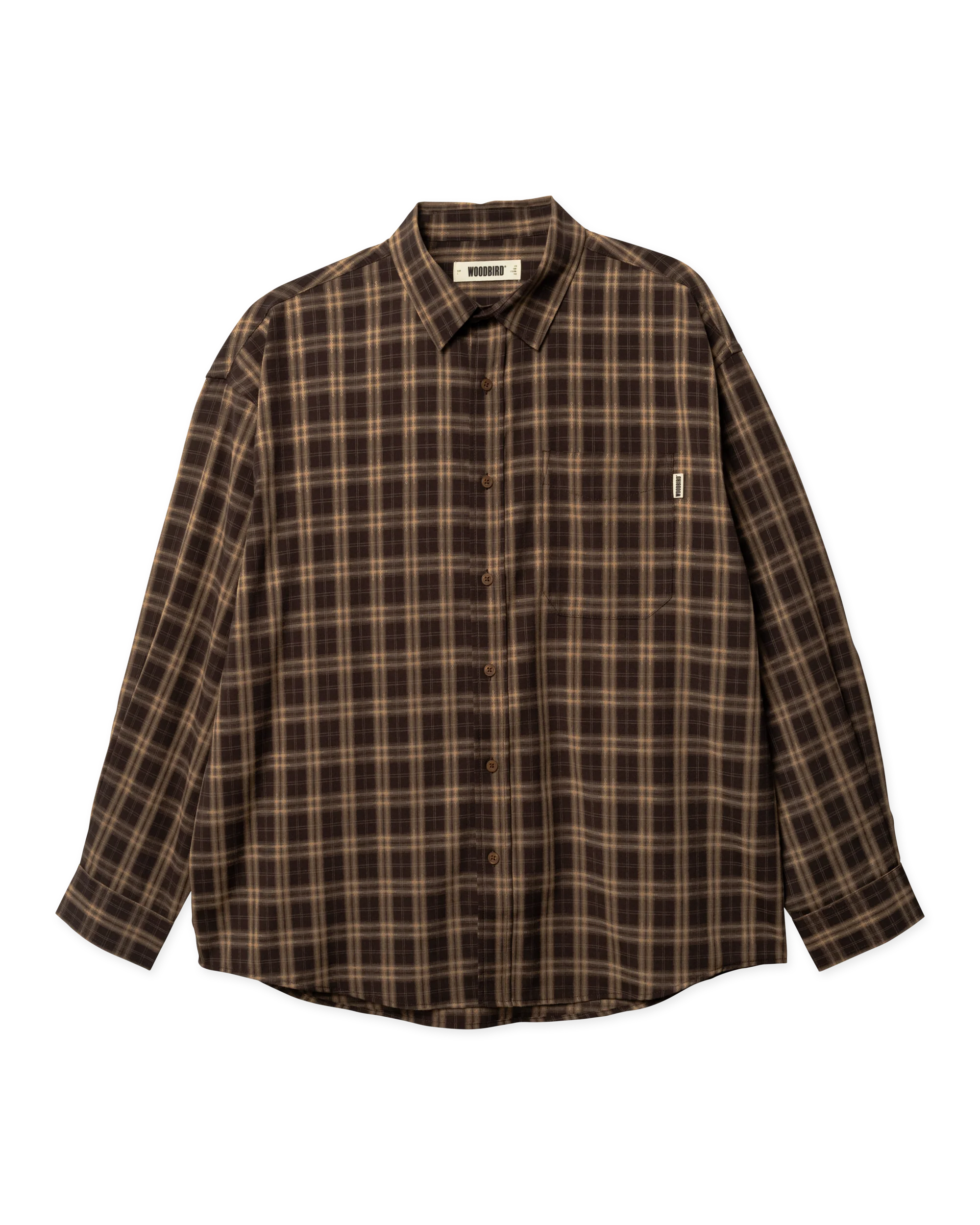 WOODBIRD - WBJong Dobby Check Shirt