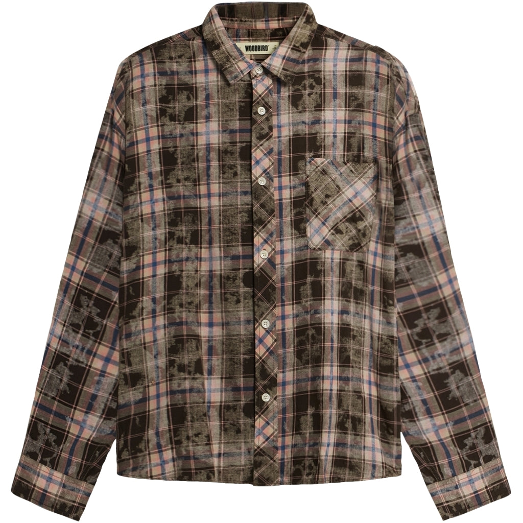 WOODBIRD - young check shirt