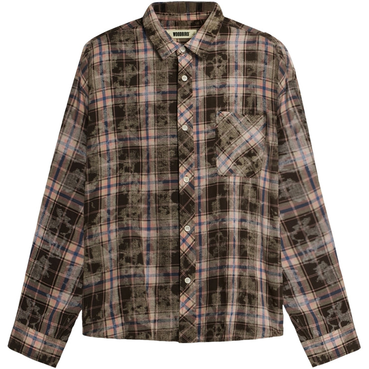 WOODBIRD - jong check shirt