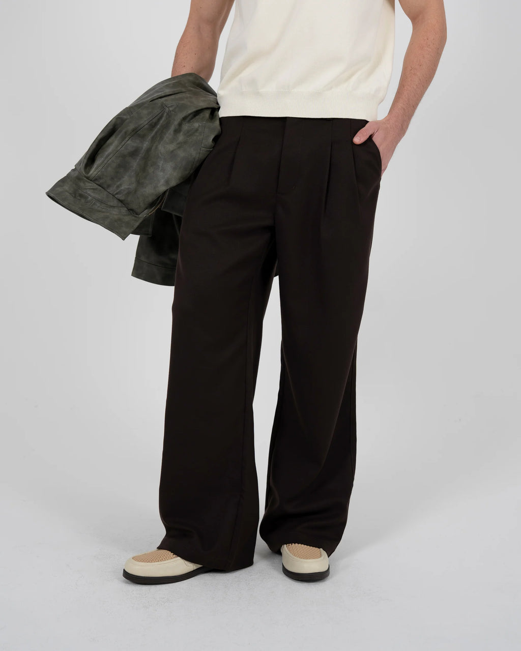 PROHIBITED - Redline Double Pleated Pants