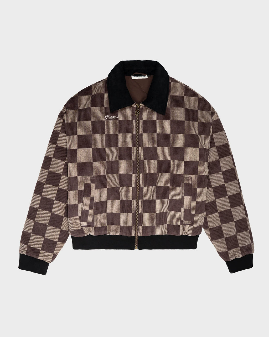PROHIBITED - Intercooler Bomber Jacket Brown