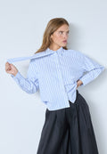 COCOUTURE - devin cc stripe tie shirt