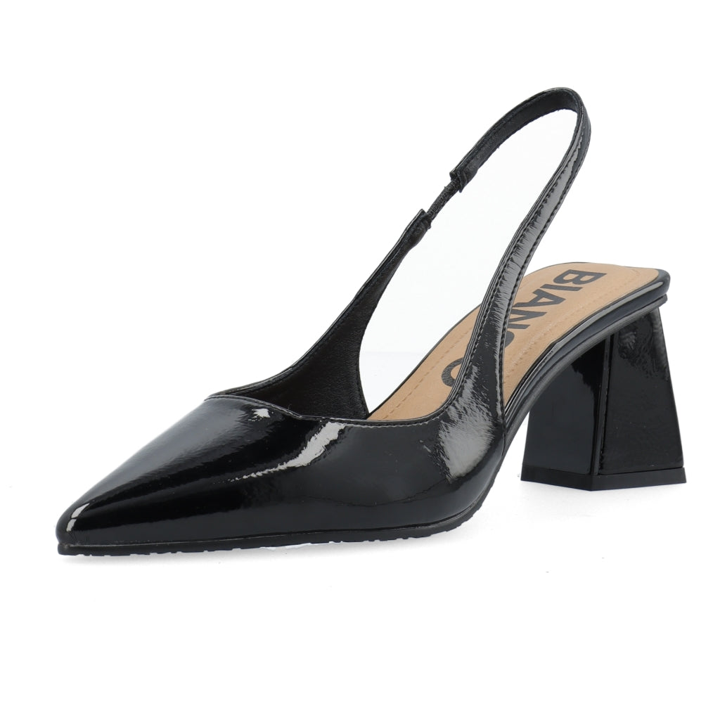 WHITE - BIAMARALYN Slingback Patent