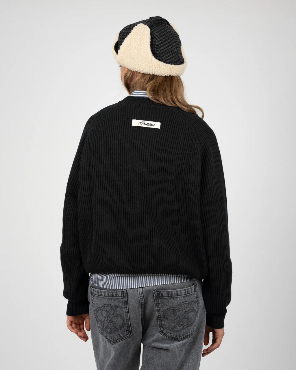 PROHIBITED - Campus Knit Sweater