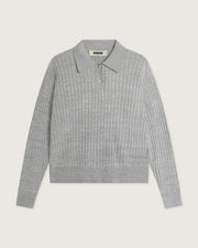 WOODBIRD - mouls knitted polo
