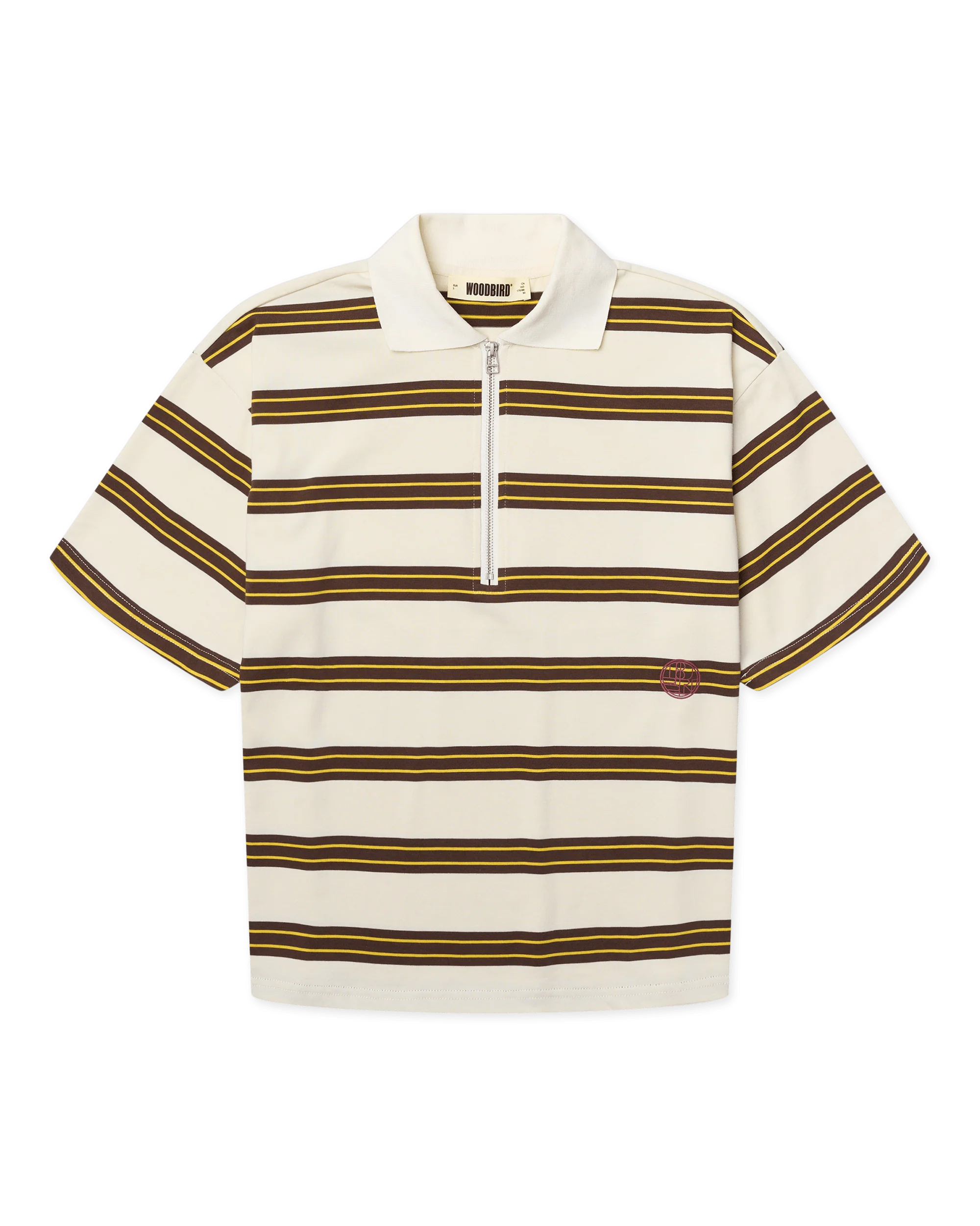 WOODBIRD - WBNiro SS Zip Polo