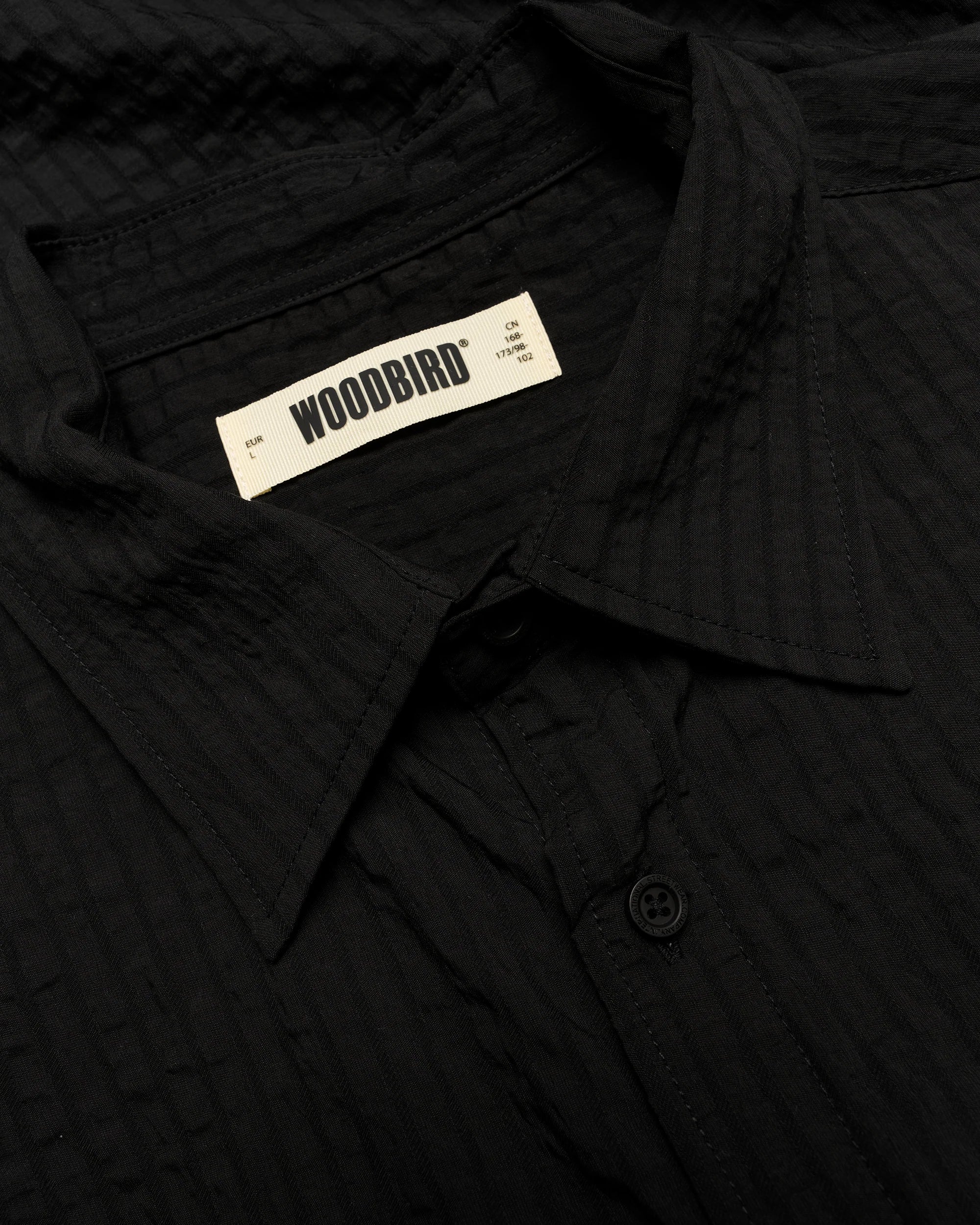 WOODBIRD - Woodbird WBBuzo Tian Shirt Shirts Black