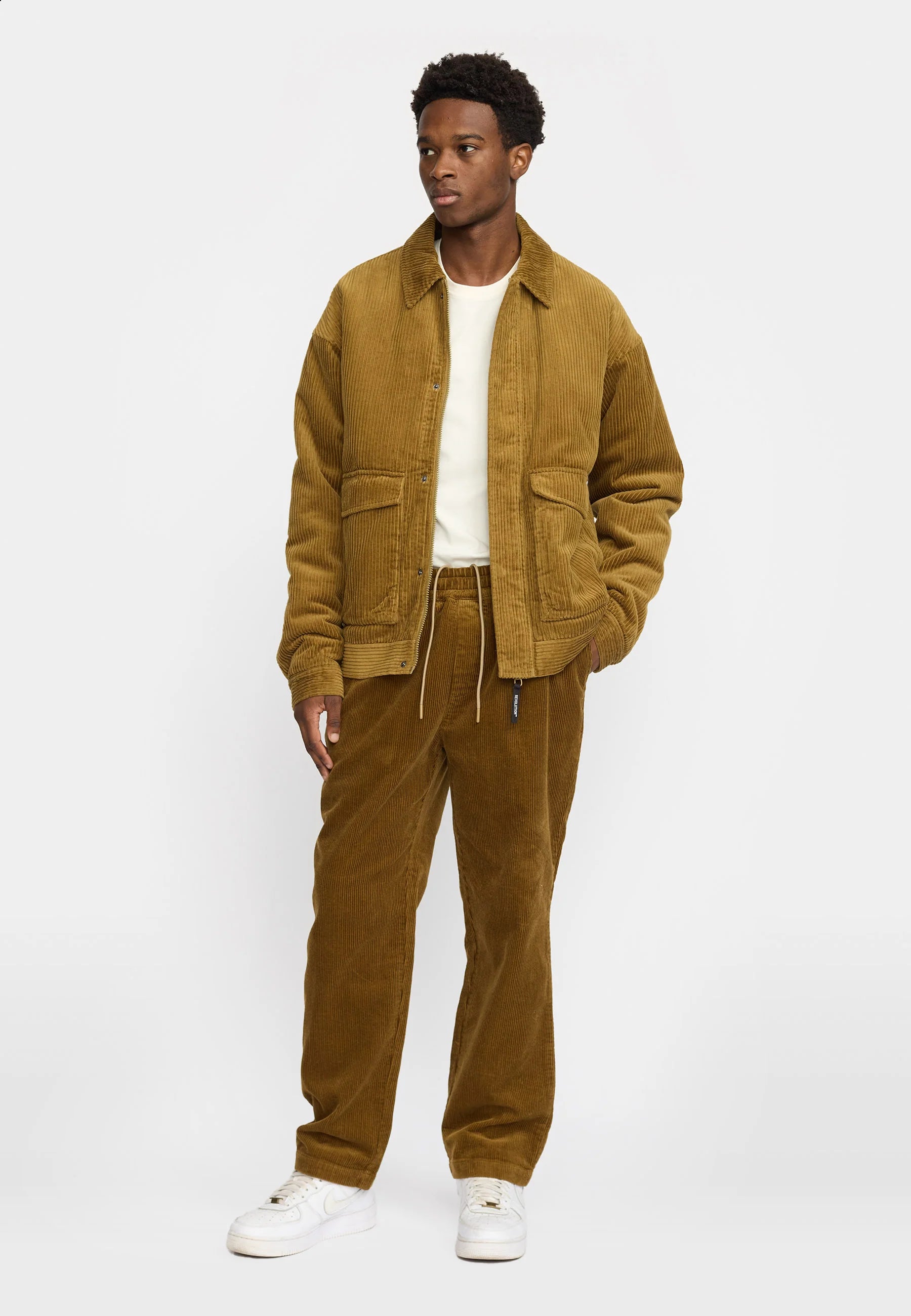 REVOLUTION - Padded Corduroy Jacket 7868