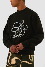 ARTE - FLOWER LOGO CREWNECK