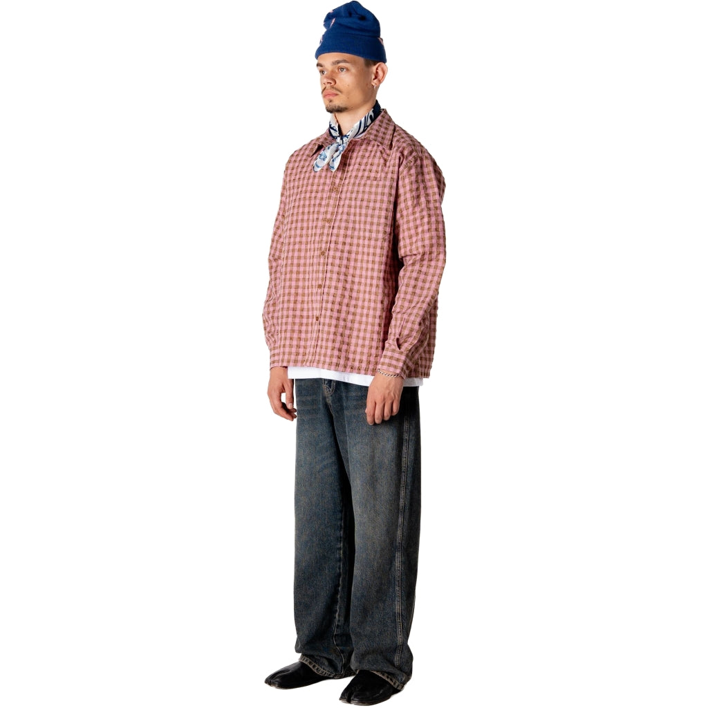 WOODBIRD - ruffel shirt