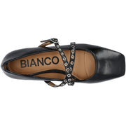 BIANCO - BIAROSE Karré Cross Mary Jane Faux Leather