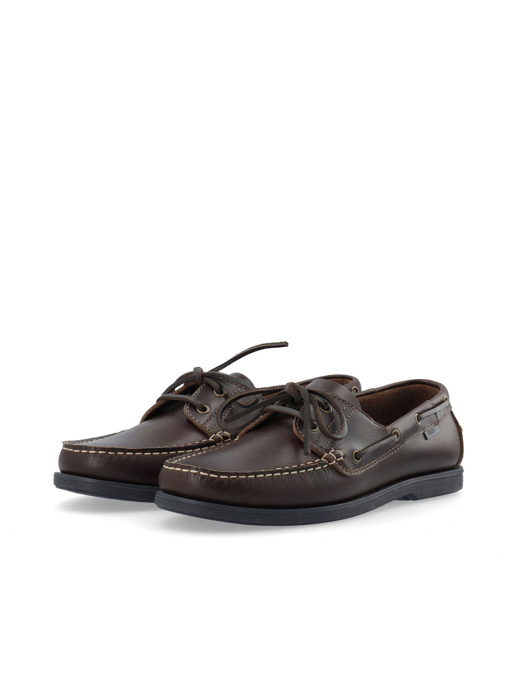 WHITE - BIAIBIZA Boat Shoe Pull Up Leather
