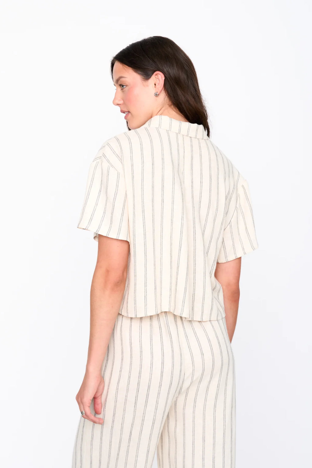 24 COLOURS - Viscose-Linen Blend Blouse