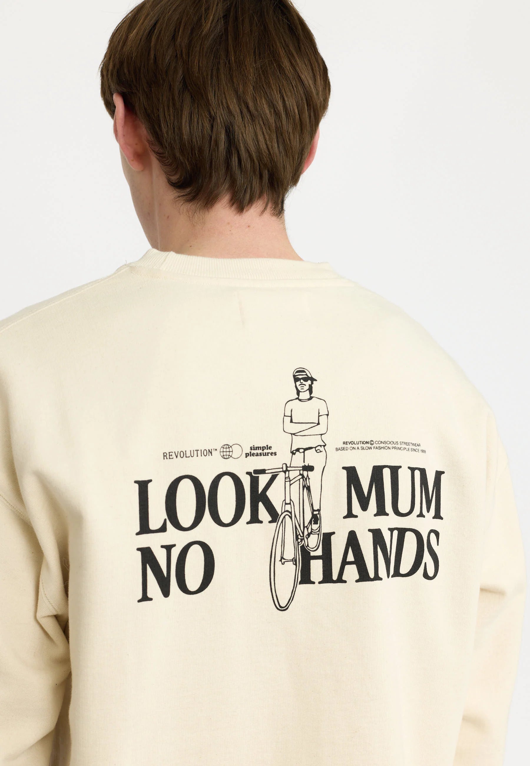 REVOLUTION - Printed Crewneck 2793 MUM