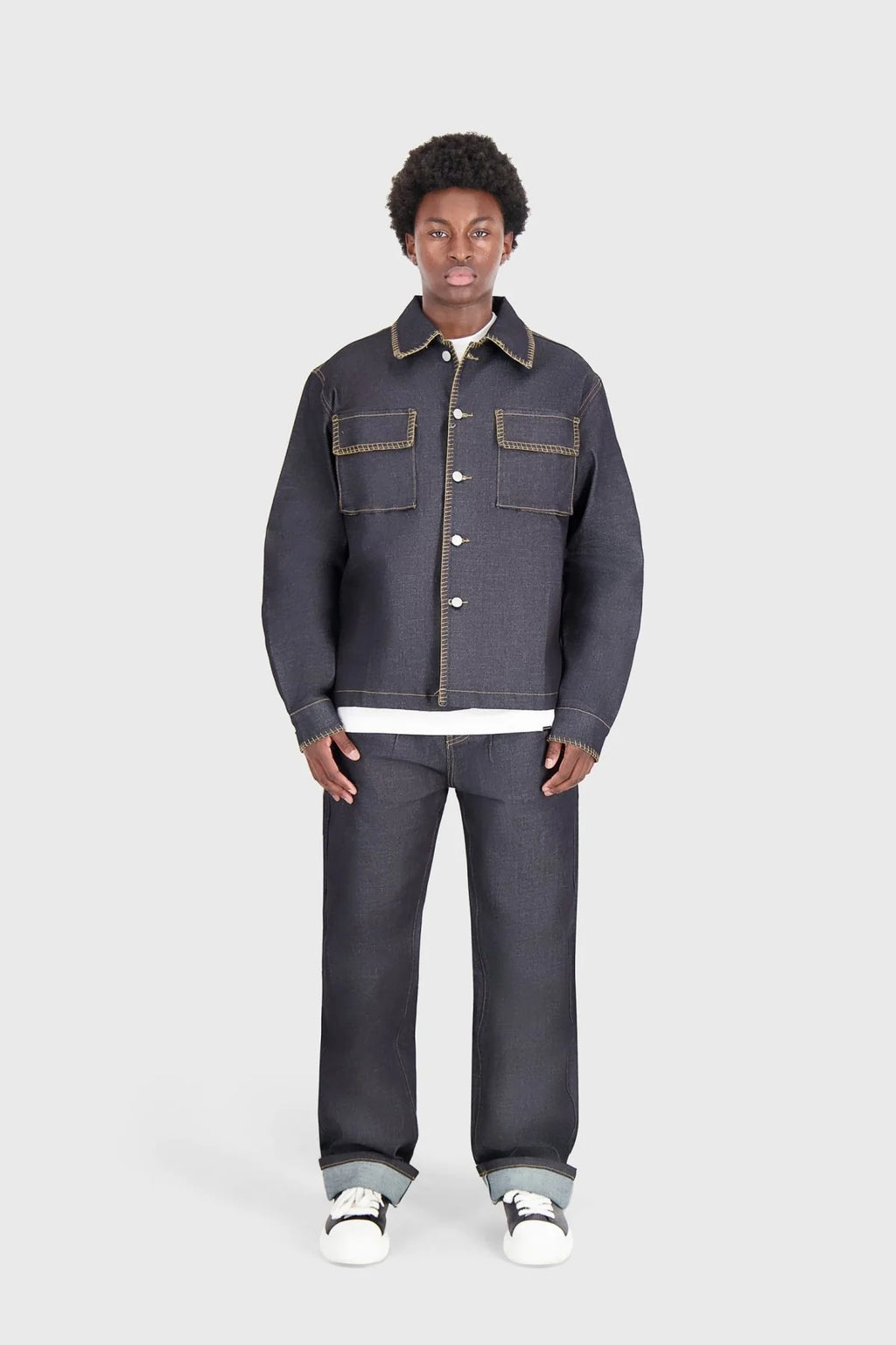 DON'T WASTE CULTURE - malis row denim jacket