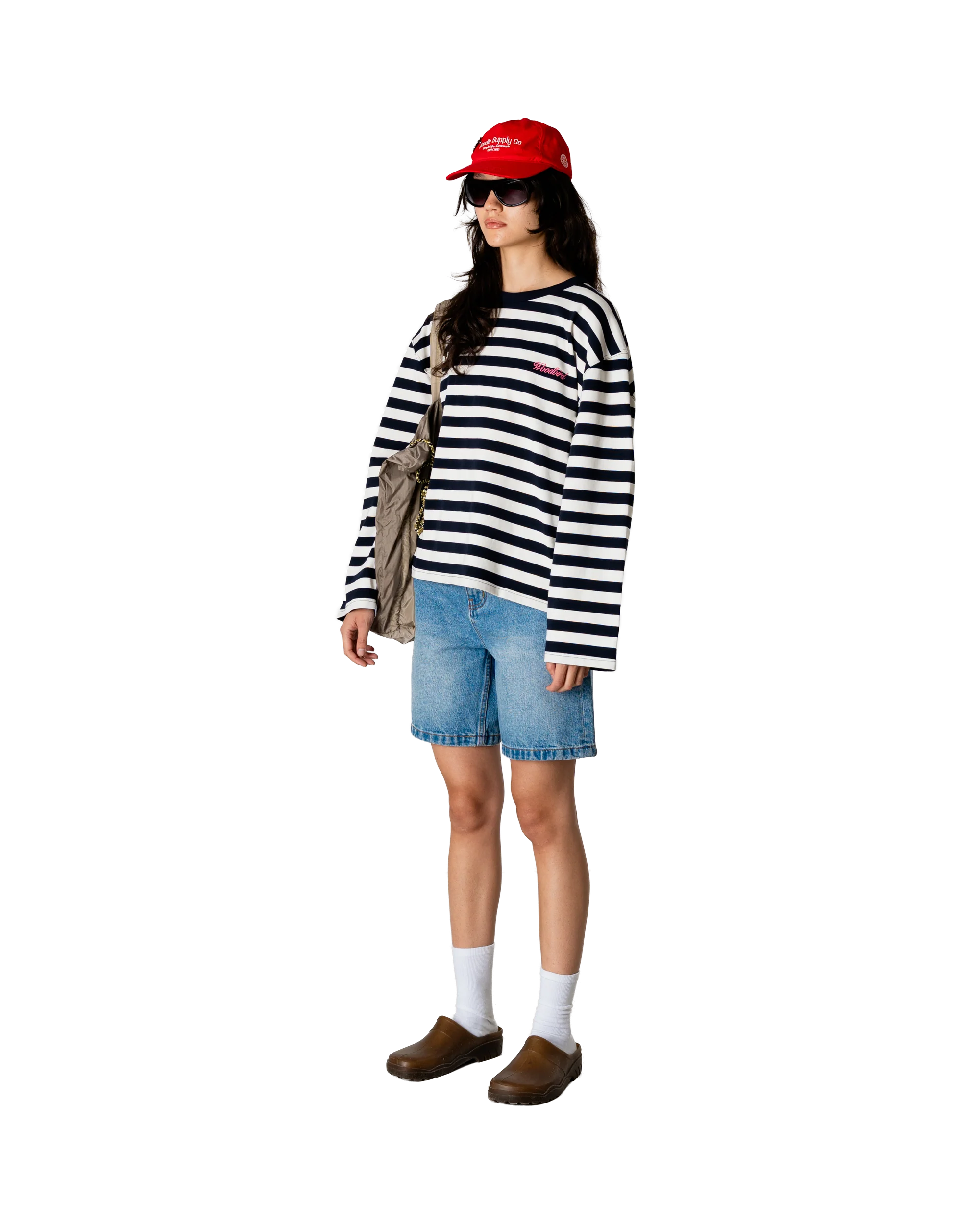 WOODBIRD - WBJOUL WIDE SLEEVE STRIPE TEE