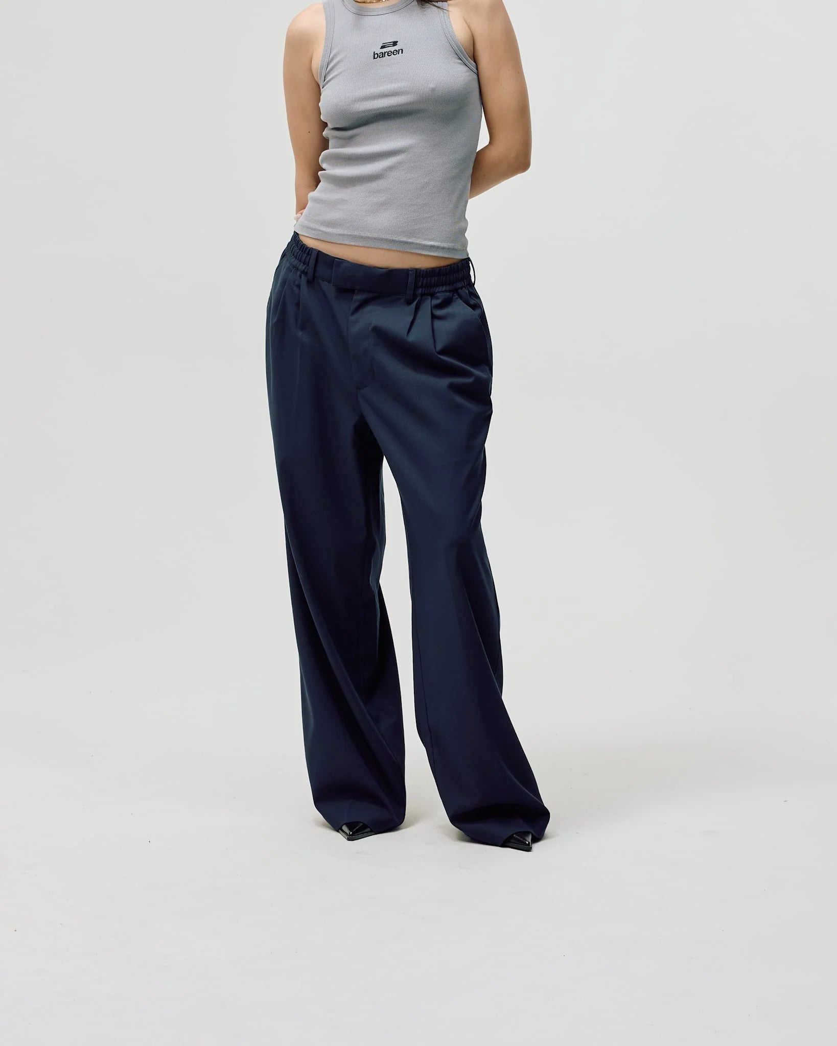 BAREEN - Relaxed Suit Pants