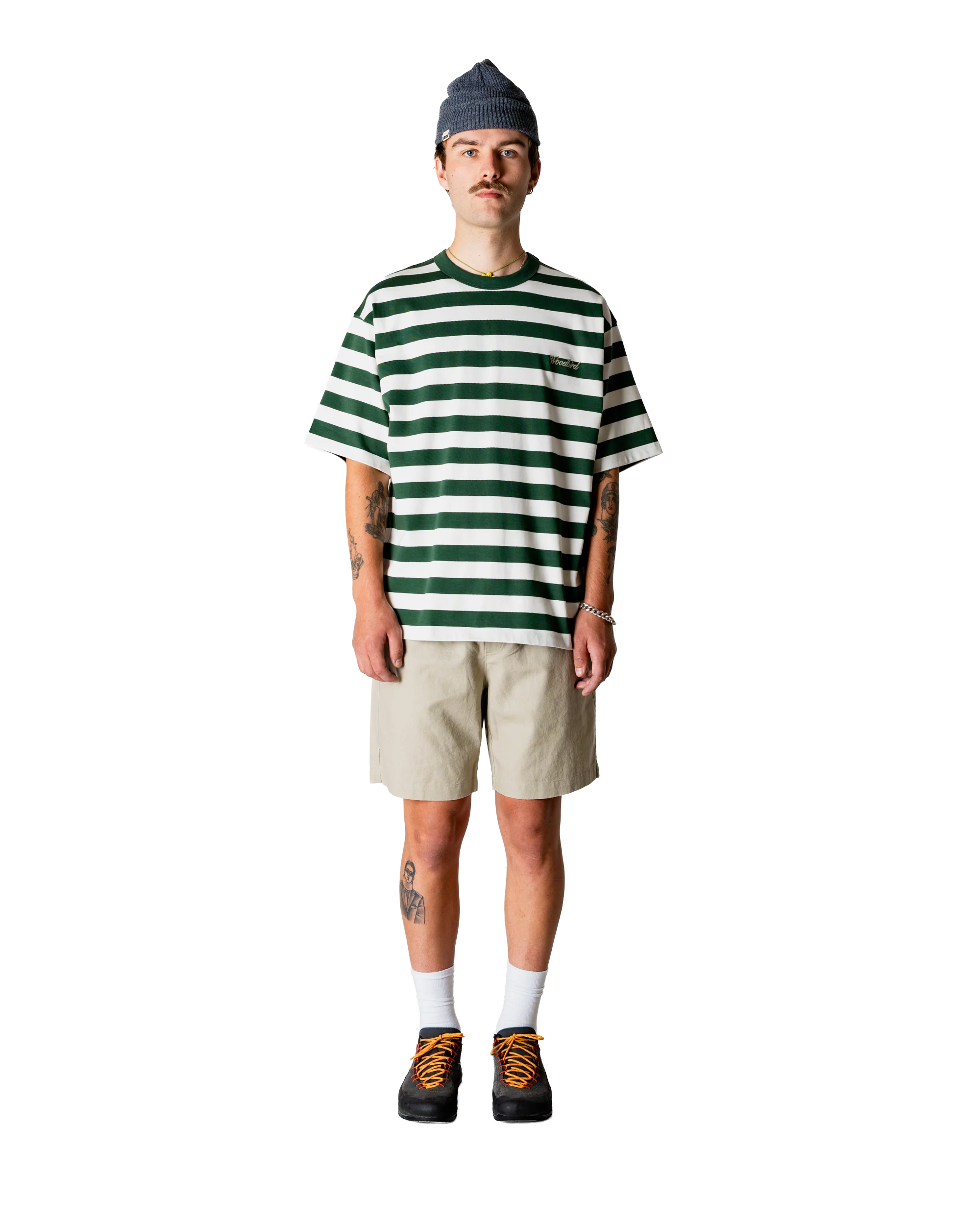 WOODBIRD - WBBEAM STRIPE TEE