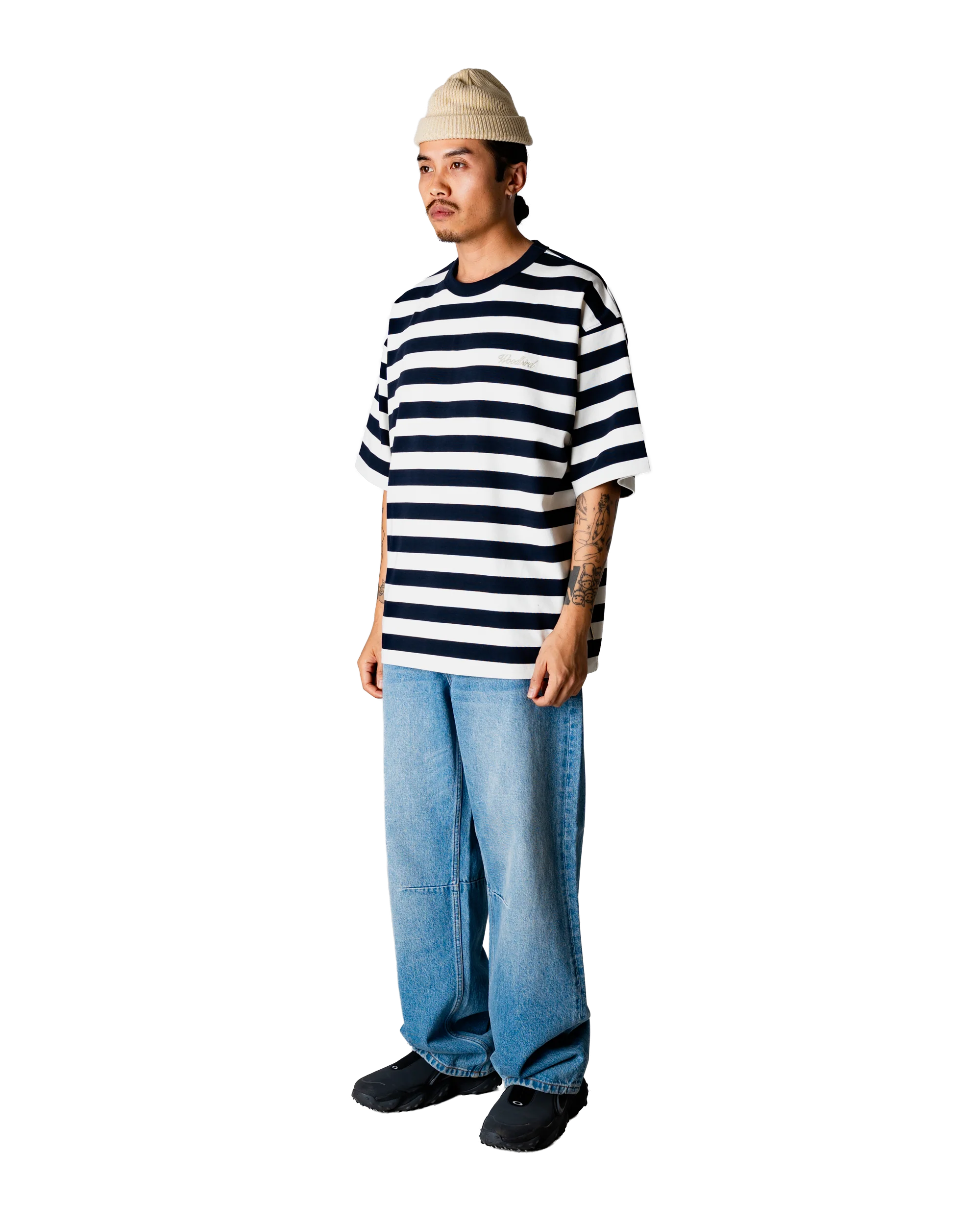 WOODBIRD - WBBEAM STRIPE TEE