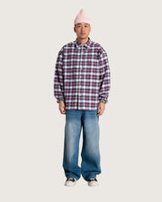 WOODBIRD - jong em check shirt