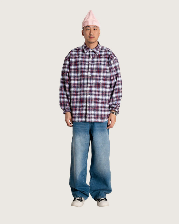 WOODBIRD - jong em check shirt