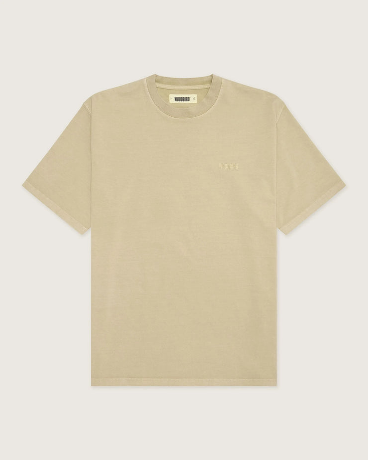 WOODBIRD - baine washed tee