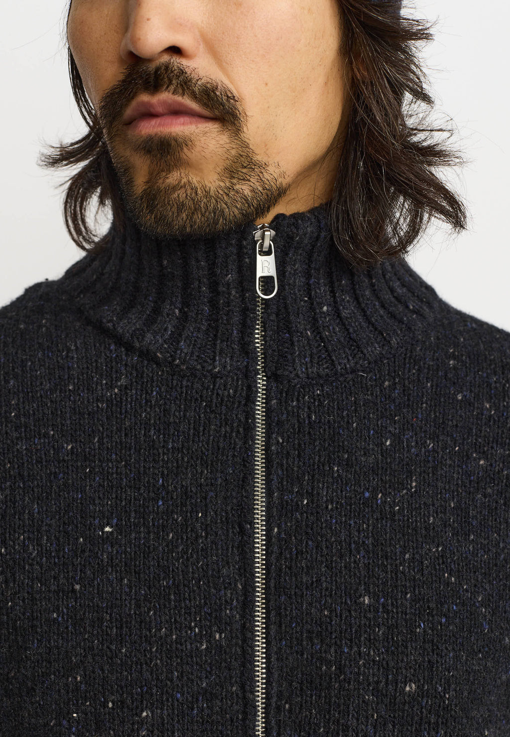 REVOLUTION - Half-zip Knit