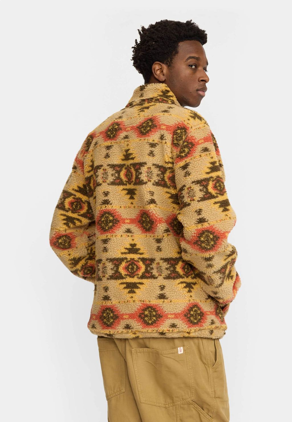 REVOLUTION - Printed Teddy Jacket 7020