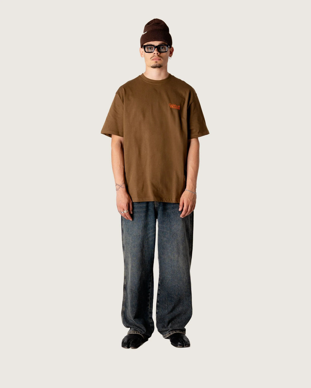 WOODBIRD - baine flower tee