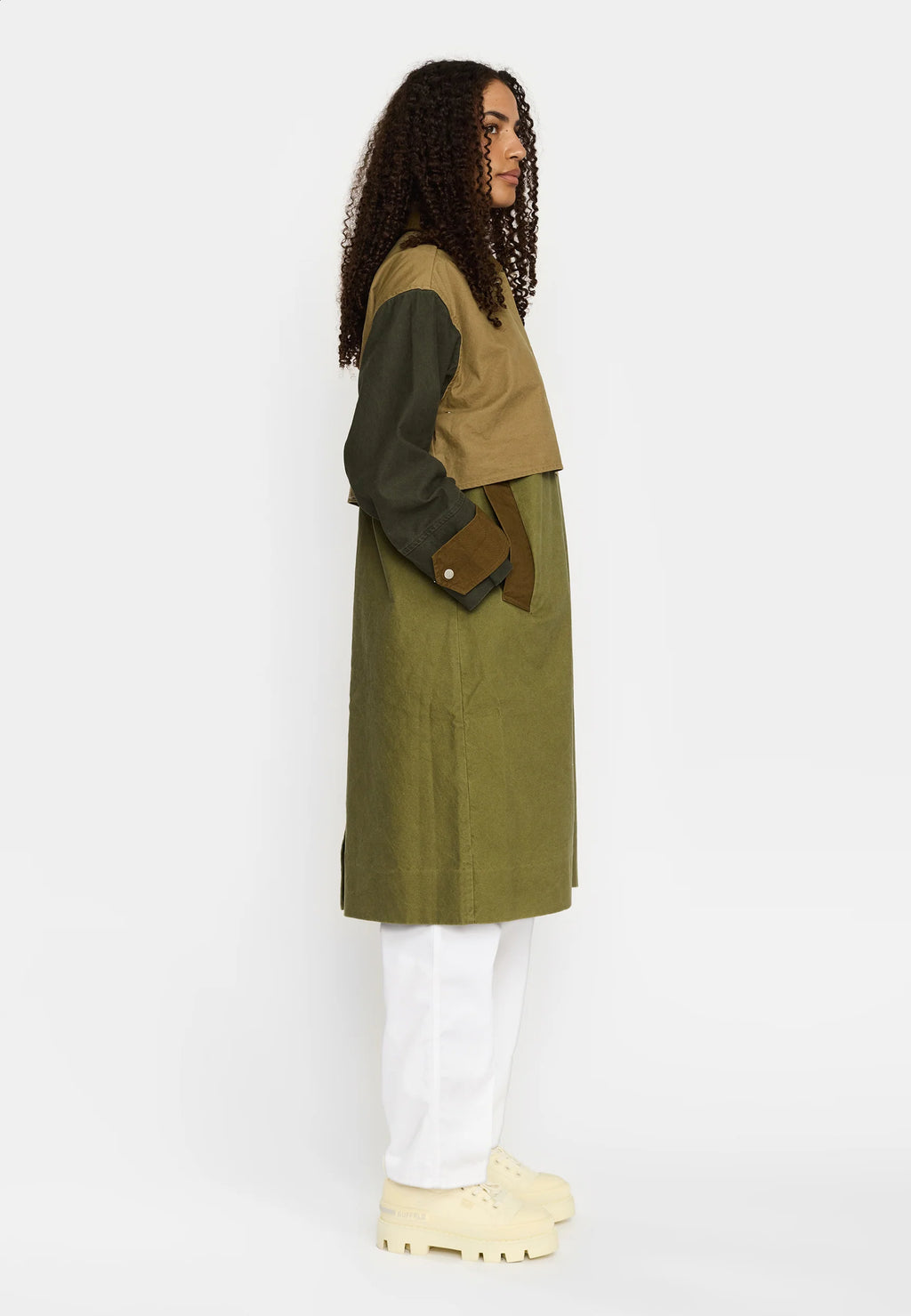 SELFHOOD - Block Trench Coat / 77350