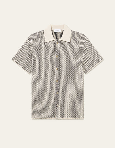 LES DEUX - EASTIN KNIT SS SHIRT