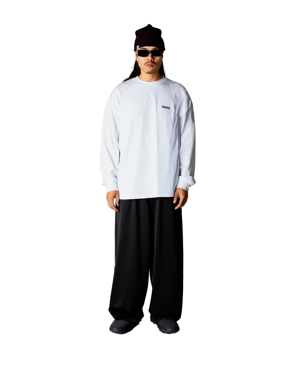 WOODBIRD - WBJOES L/S LOGO TEE