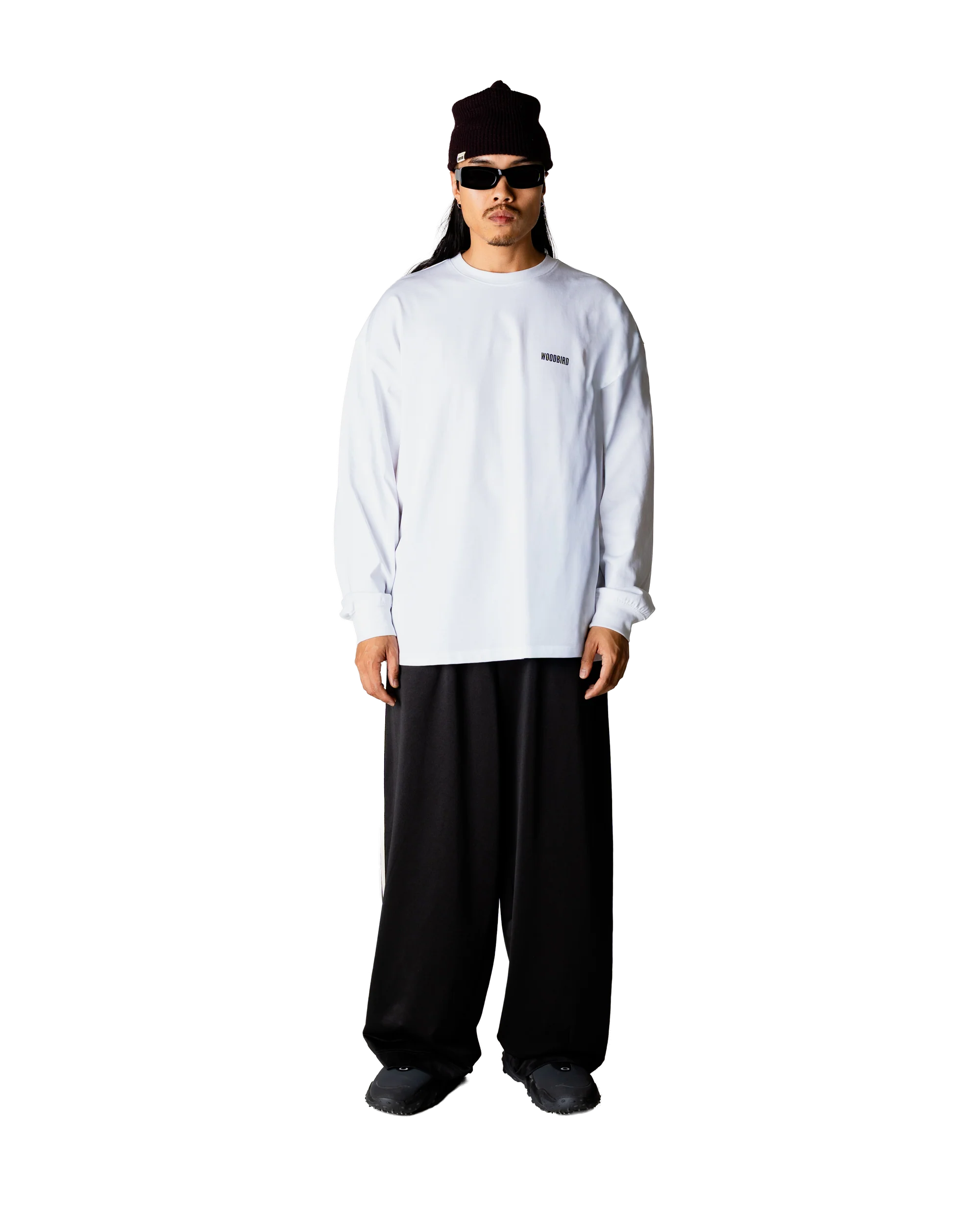 WOODBIRD - WBJOES L/S LOGO TEE