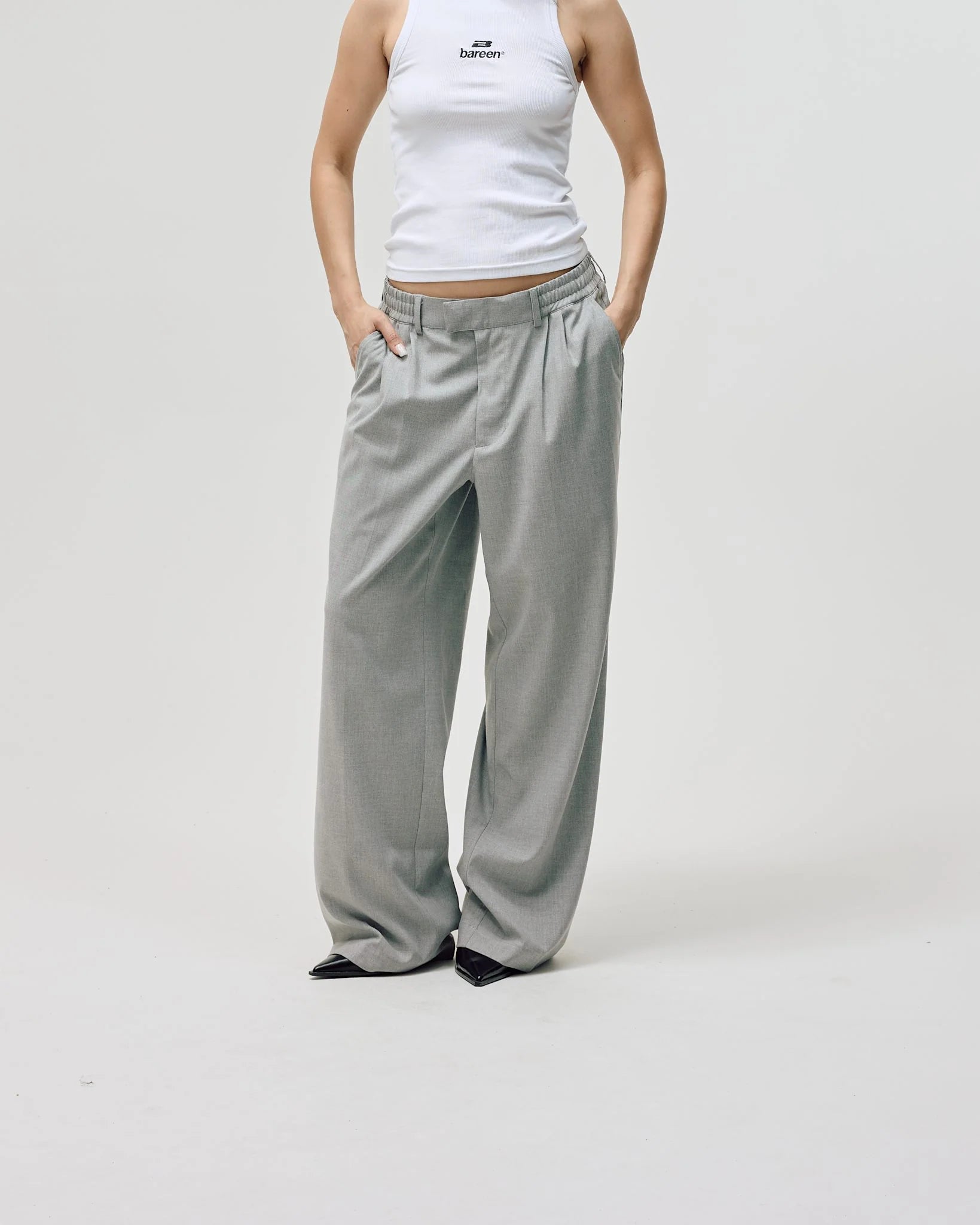 BAREEN - Relaxed Suit Pants