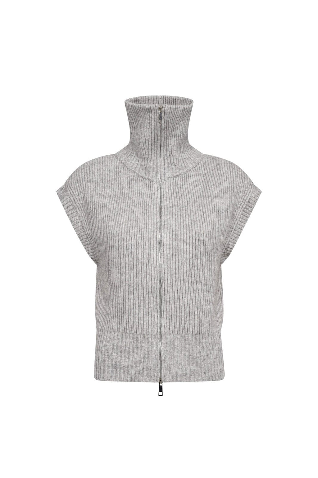 CO' COUTURE - Rowcc Zip Knit Vest