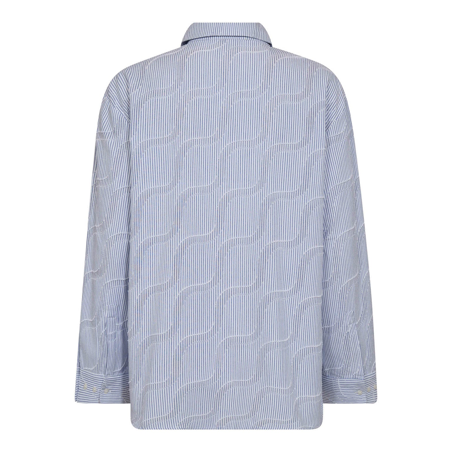 COCOUTURE - devin cc stripe tie shirt