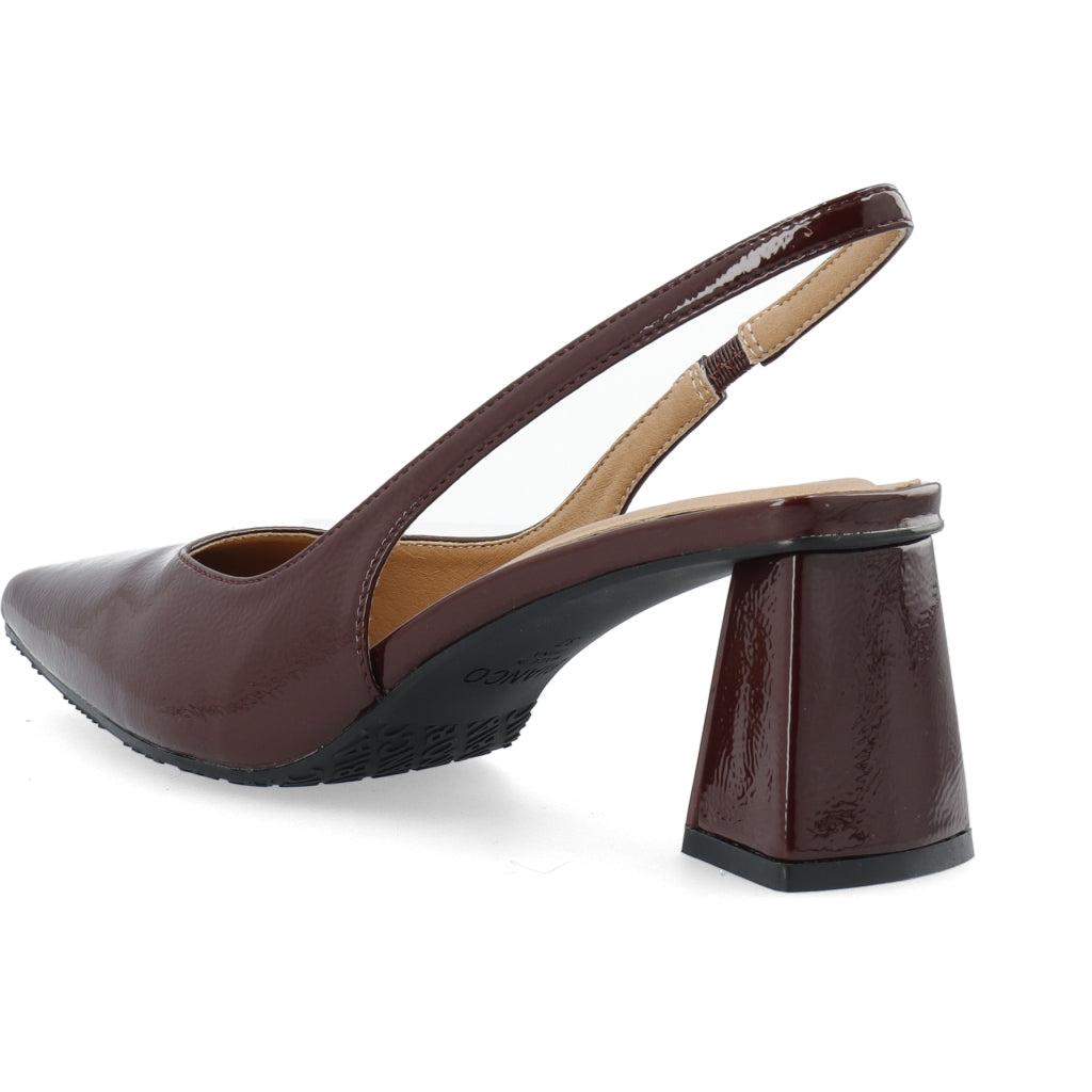 WHITE - BIAMARALYN Slingback Patent