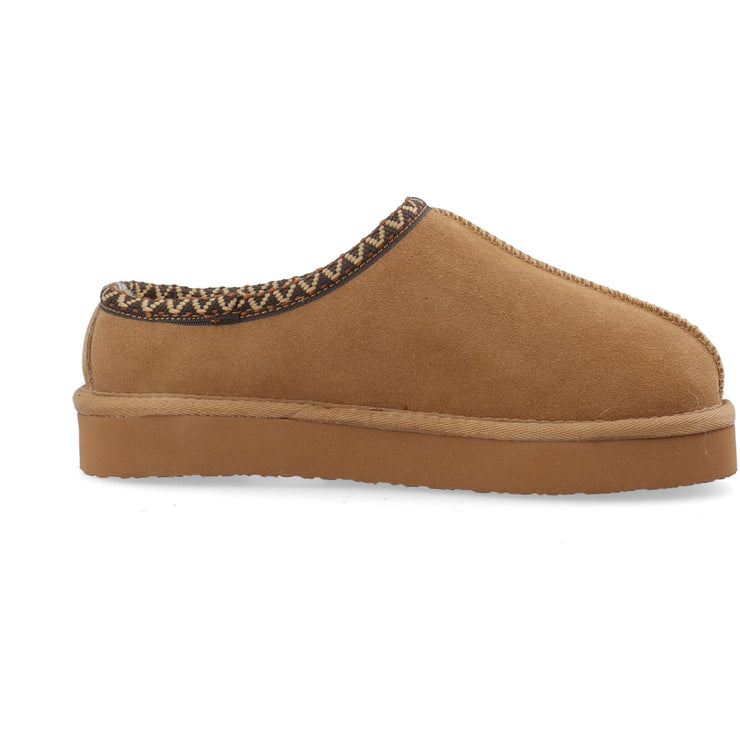 BIANCO - BIASNOW Flatform Binded Slip In Shoe Suede