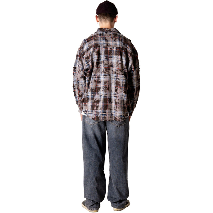 WOODBIRD - jong ripped shirt