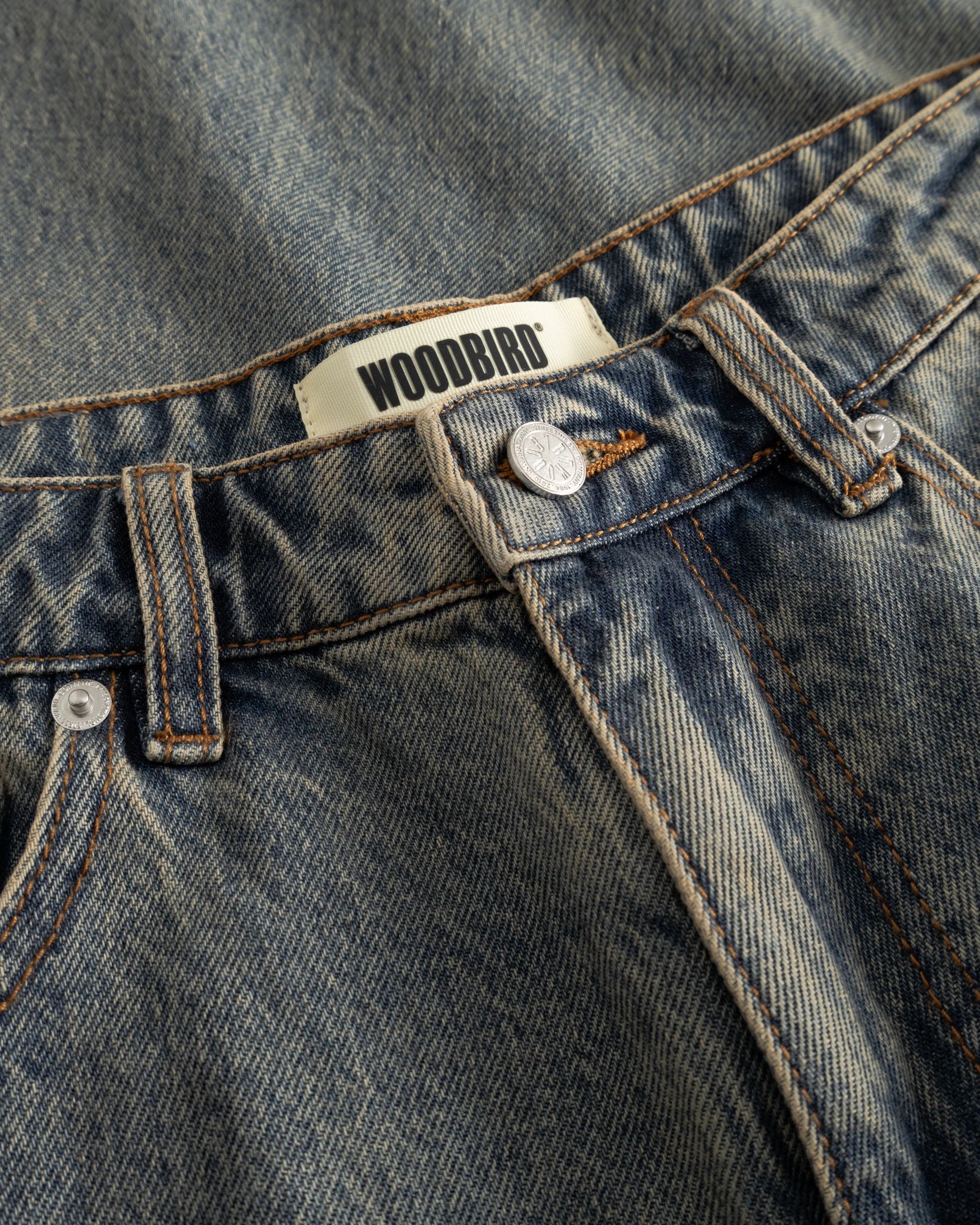 WOODBIRD - WBYUTO AGED JEANS