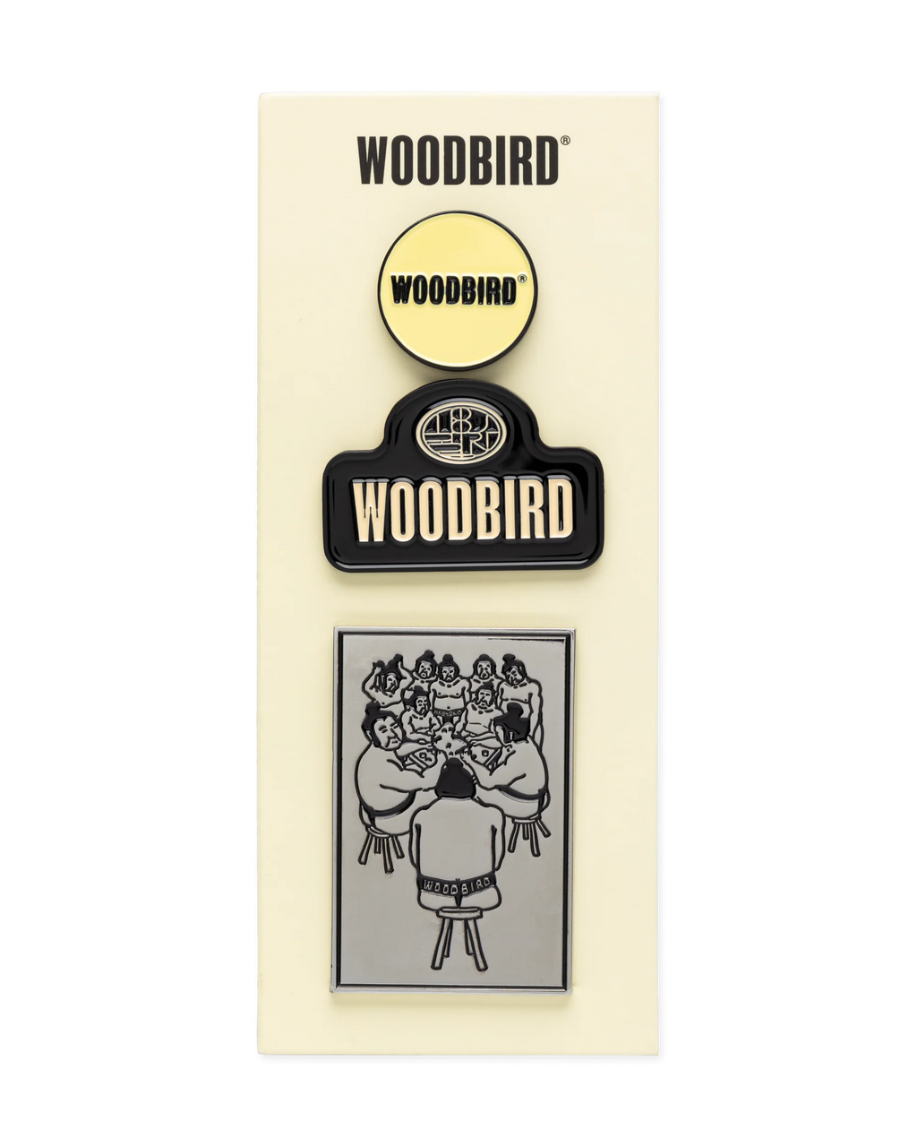 WOODBIRD - WBPIN HA VINTO I BADGE