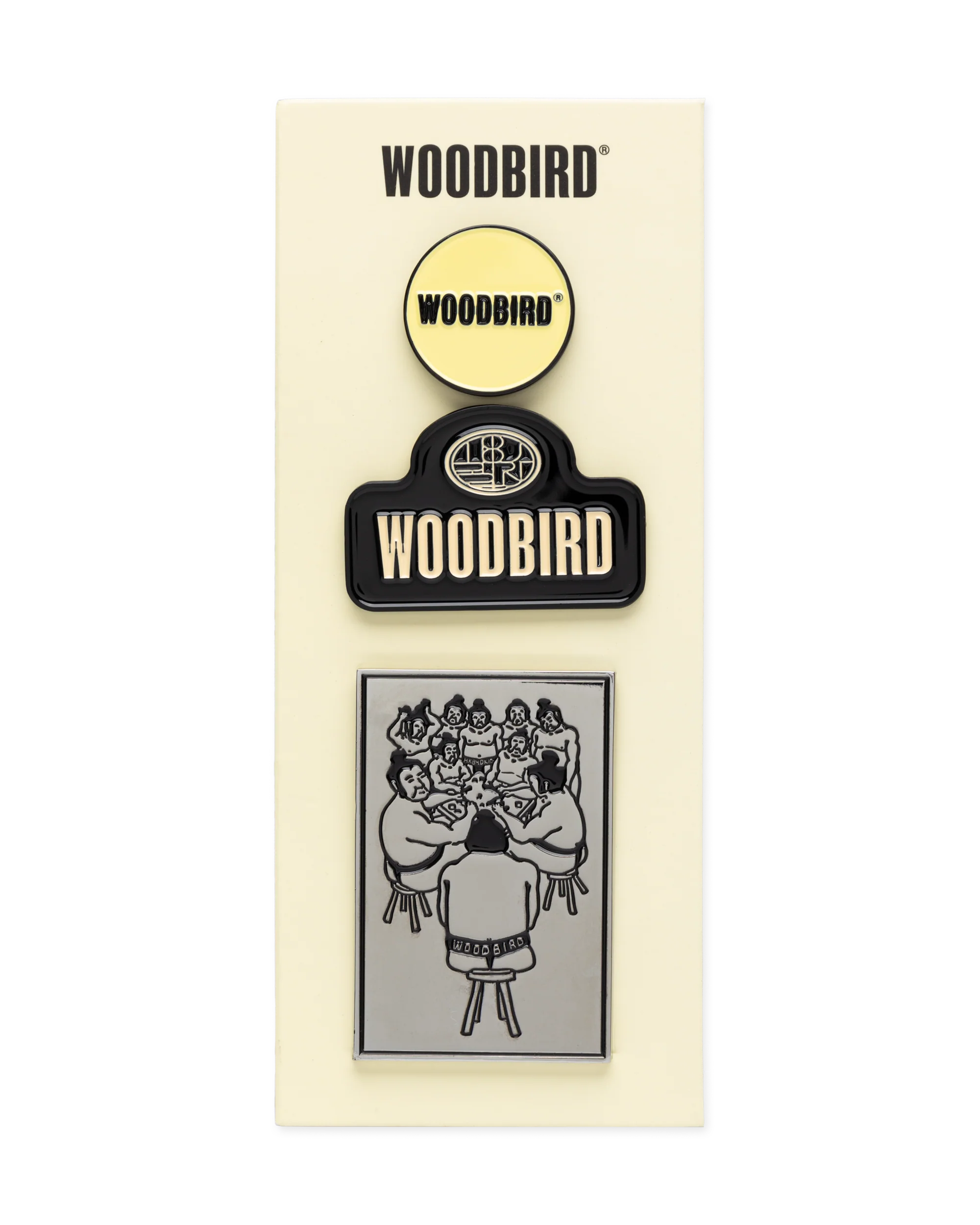 WOODBIRD - WBPIN HA VINTO I BADGE