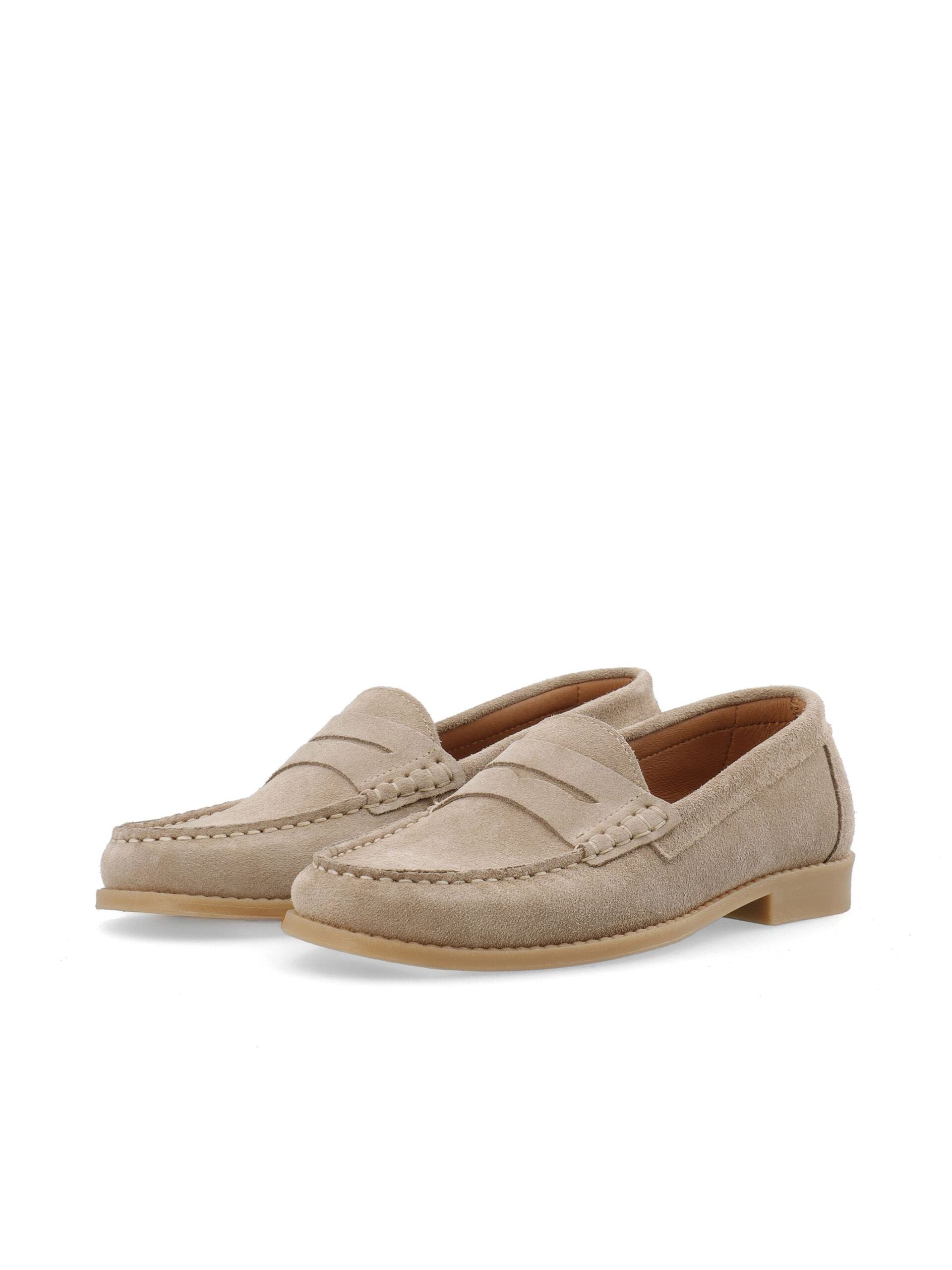 WHITE - Biapop penny loafers