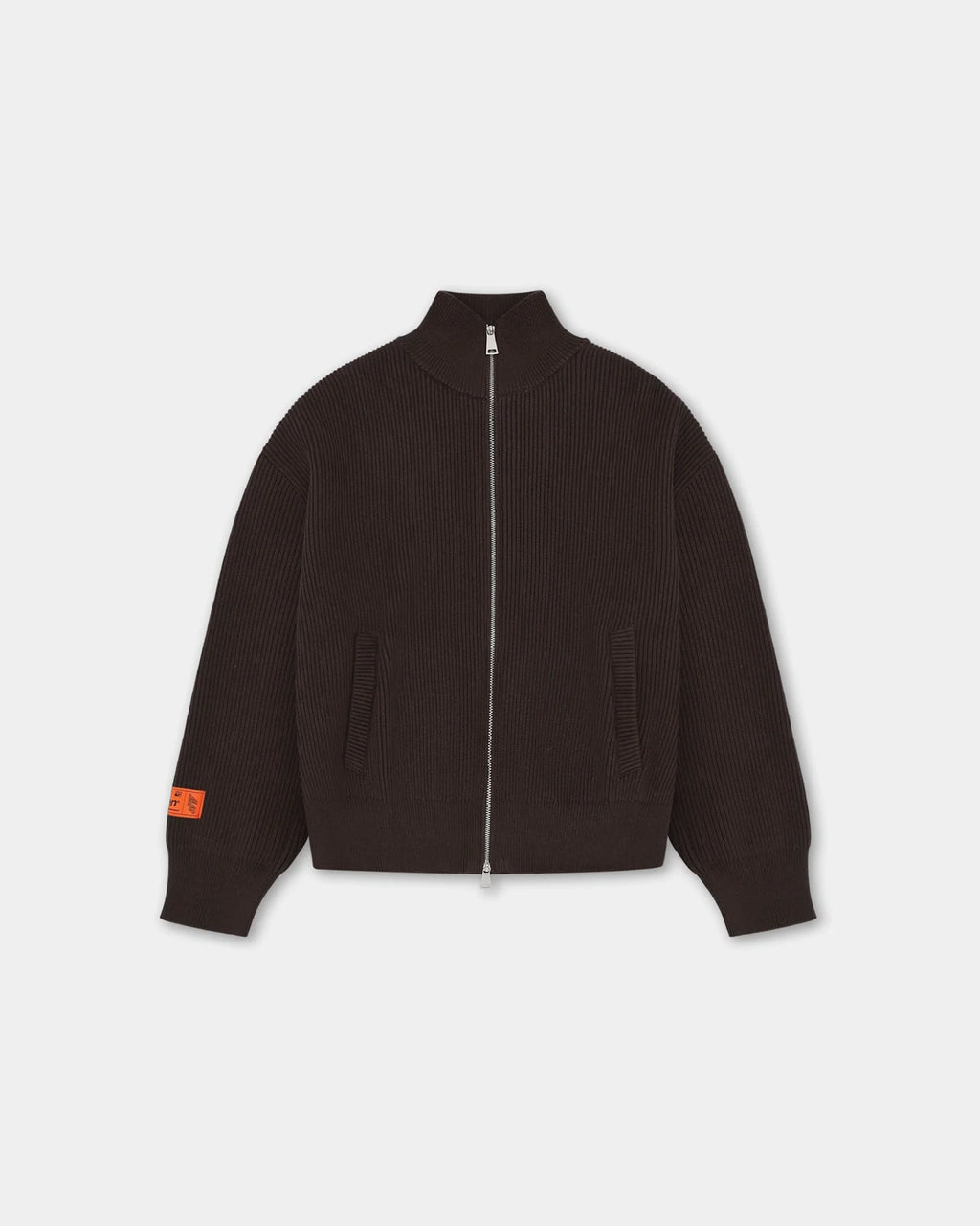 BAREEN - Oversized Full Zip Knit