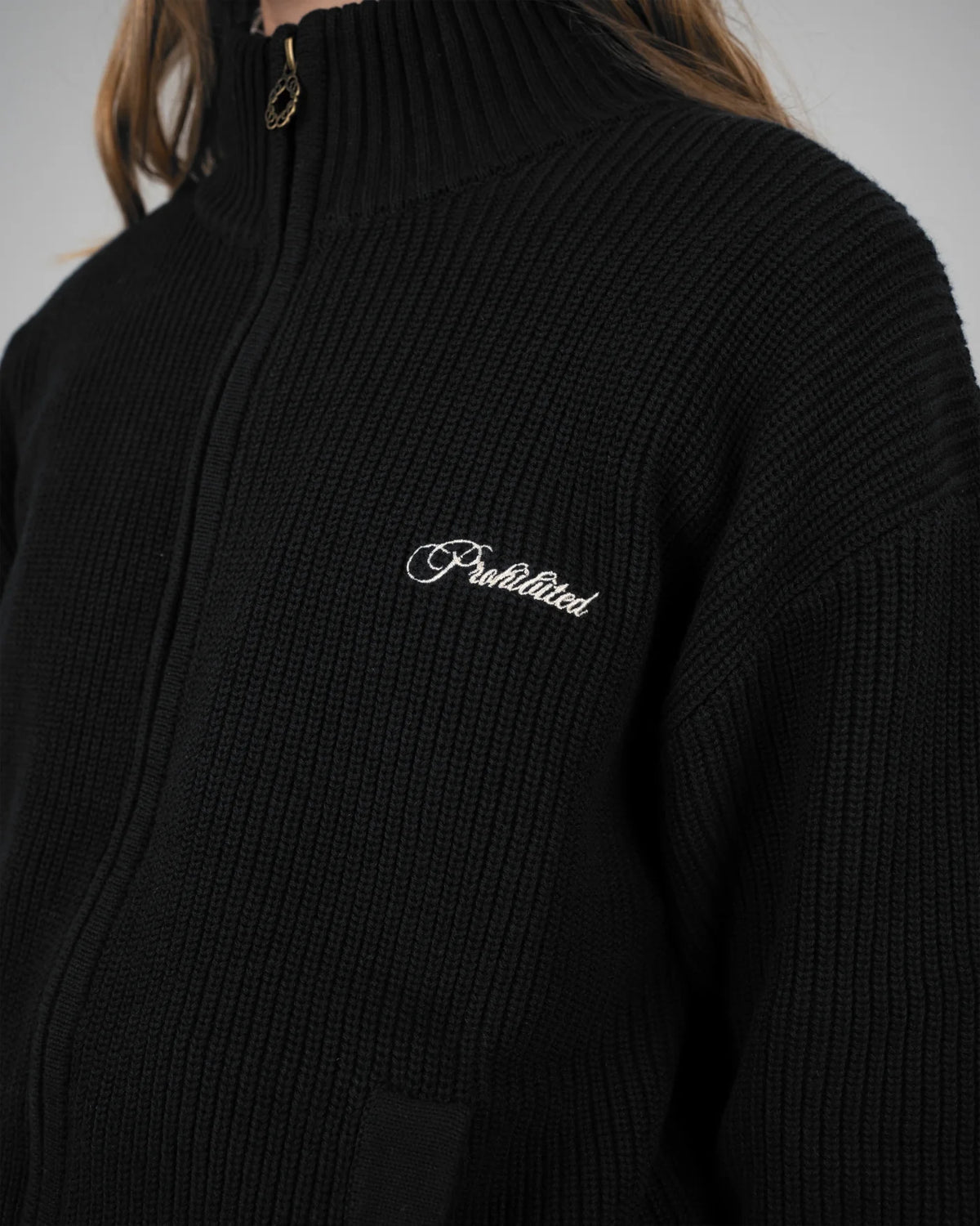 PROHIBITED - Campus Knit Jacket