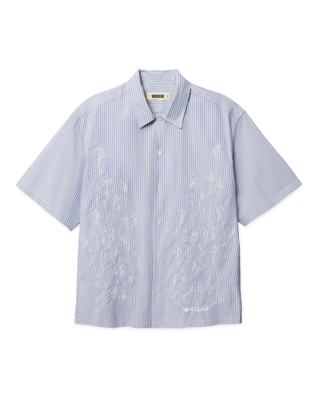 WOODBIRD - WBWANG OX FLOWER SHIRT